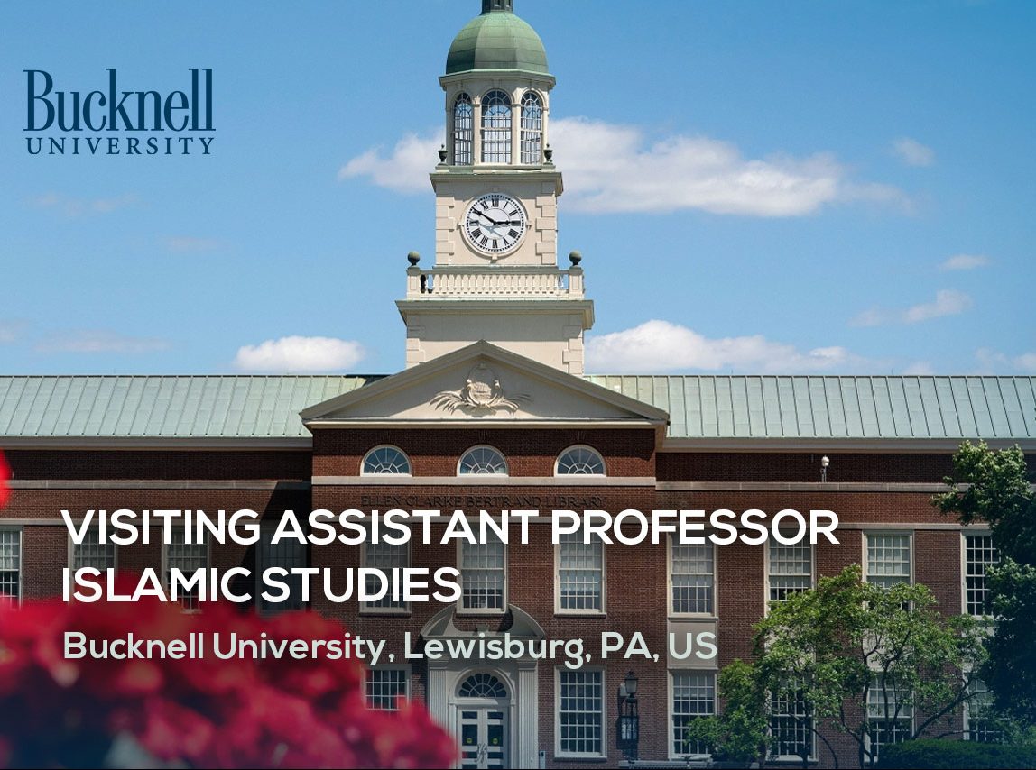 Visiting Assistant Professor, Islamic Studies