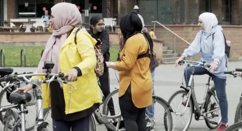 Encouraging diversity Muslim cycling group features in BBC