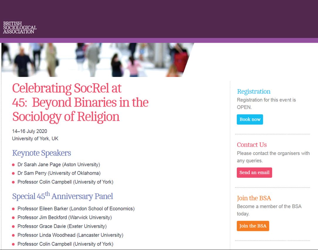 Celebrating SocRel at 45: Beyond Binaries in the Sociology of Religion