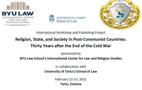 Workshop: “Religion, State, and Society in Post-Communist Countries: Thirty Years after the End of the Cold War”