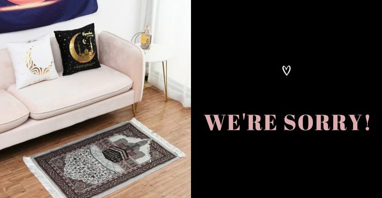 Online clothing shop Shein has apologized for selling Muslim prayer mats on its site