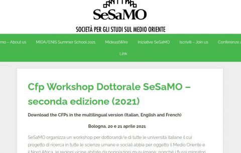SeSaMO On-line Doctoral Workshop 2021