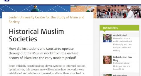 Historical Muslim Societies