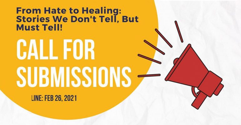 Call-for-Submissions-From-Hate-to-Healing-Project