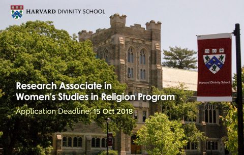 Research Associate in Women's Studies in Religion Program