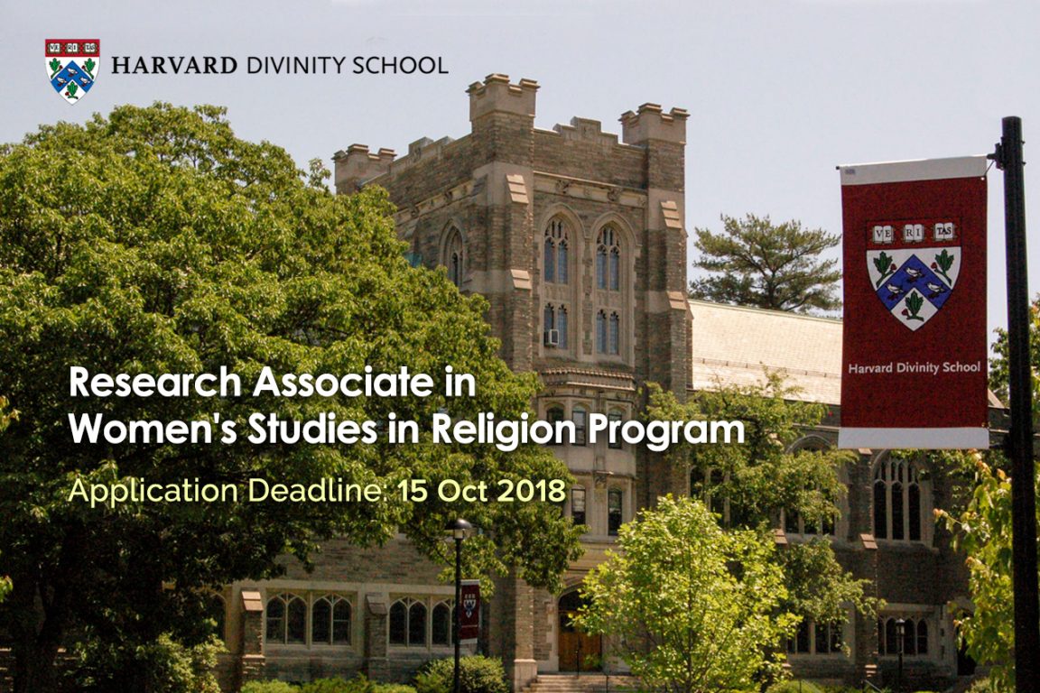 Research Associate in Women's Studies in Religion Program