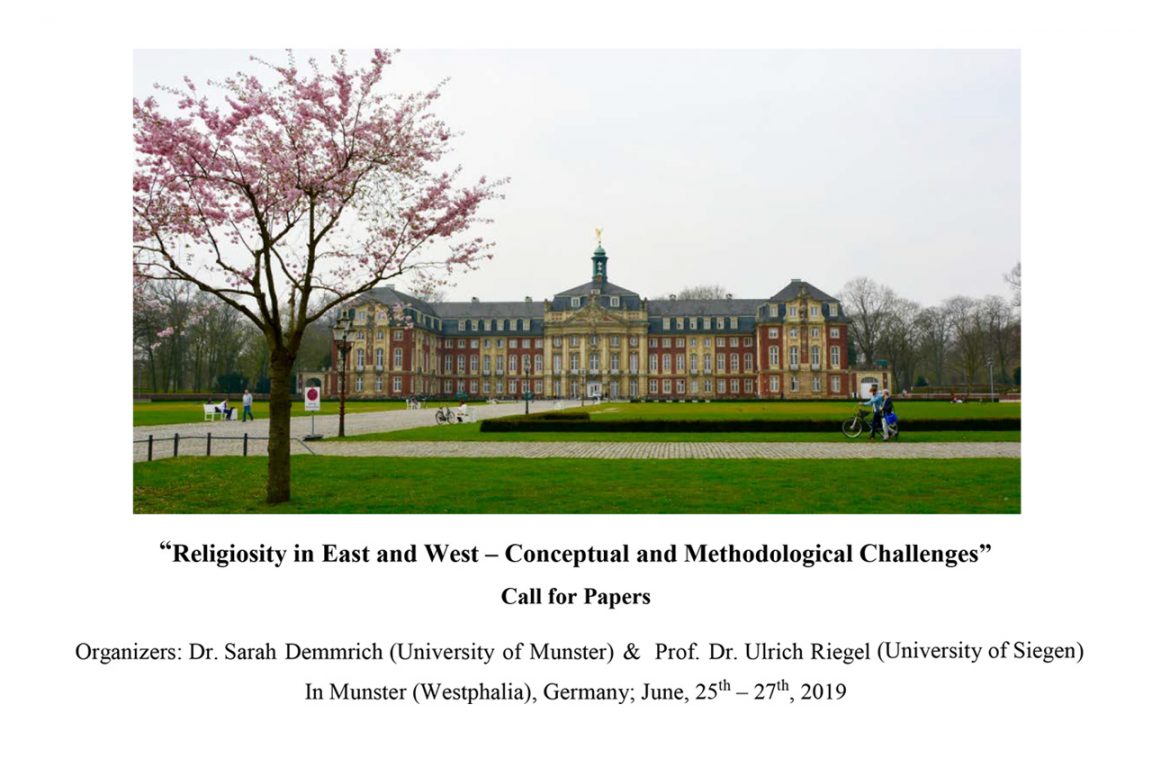Religiosity in East and West – Conceptual and Methodological Challenges