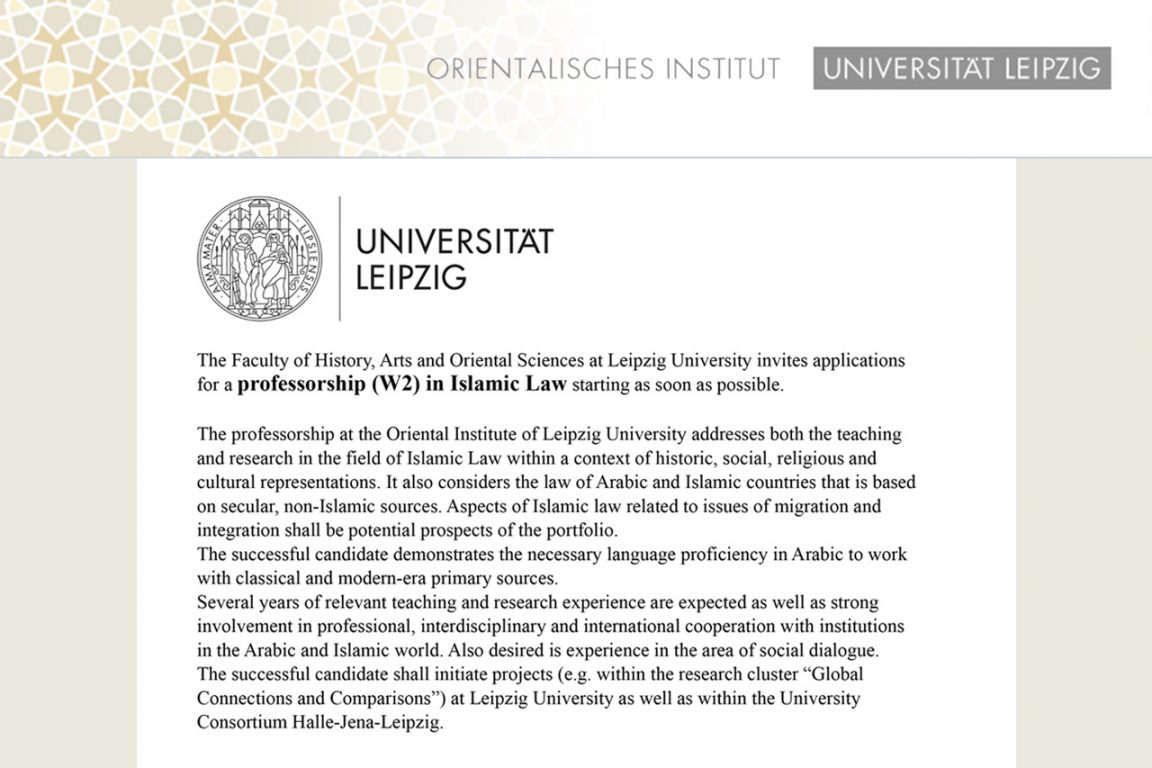 Professorship-in-Islamic-Law-Leipzig-University