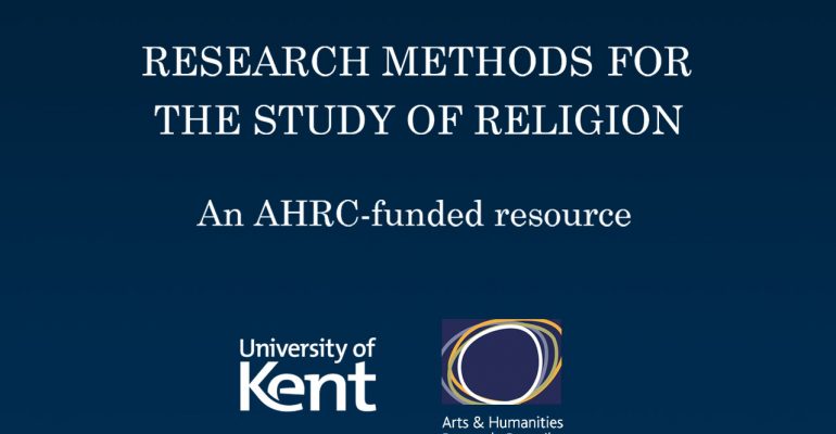 Research Methods for the Study of Religion