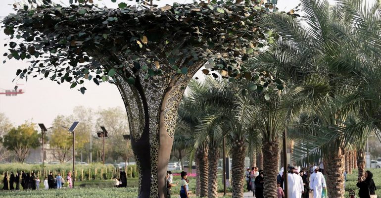 Dubai's Quranic Park uses landscaping to tell visitors the Stories of Islam!