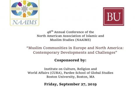 48th Annual Conference of the North American Association of Islamic and Muslim Studies (NAAIMS)