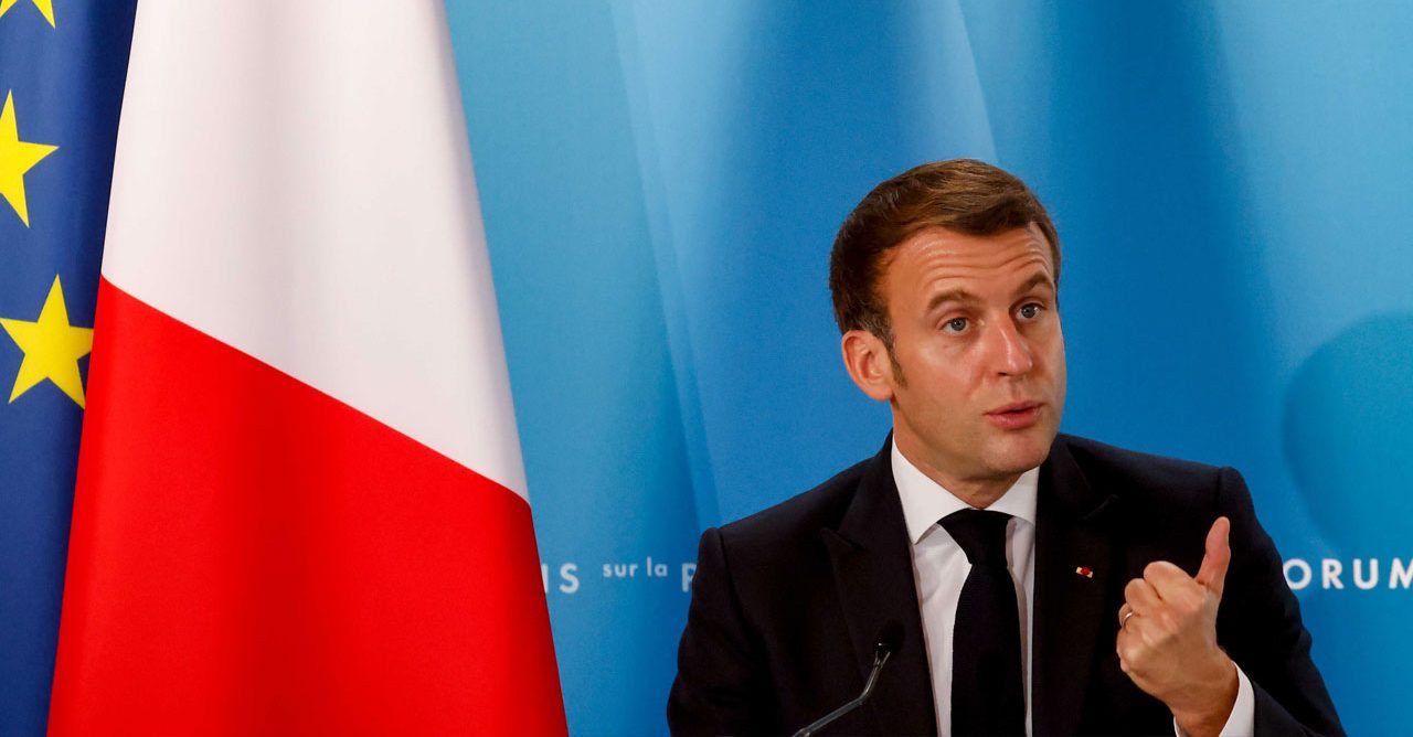 Macron accuses English-language media of ‘legitimising’ violence in France