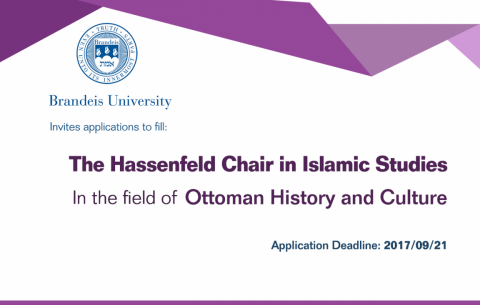 Hassenfeld Chair in Islamic Studies