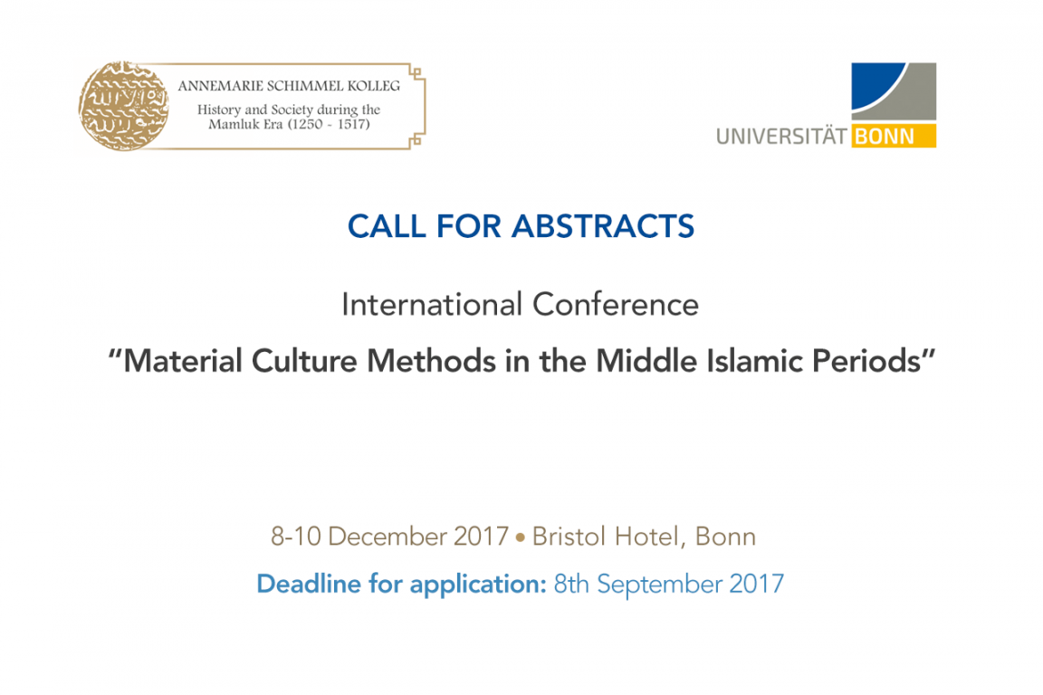 "Material Culture Methods in the Middle Islamic Periods"
