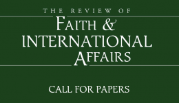 Interfaith on the World Stage call for papers
