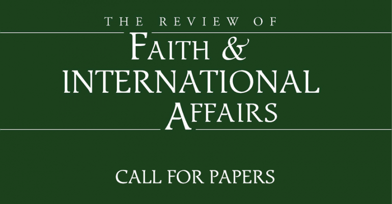 Interfaith on the World Stage call for papers