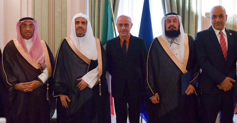 Muslim World League Secretary-General meets Italian Interior Minister
