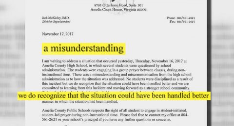 CAIR supports Virginia students threatened with suspension for praying between classes
