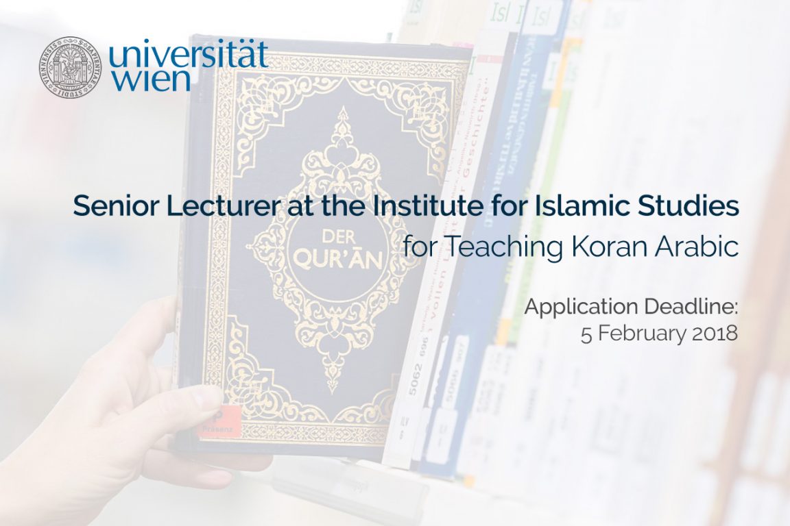 Senior Lecturer for Teaching Koran Arabic