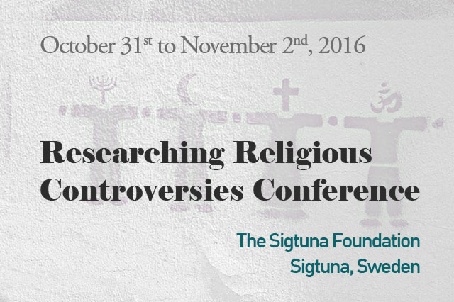 Researching Religious Controversies Conference