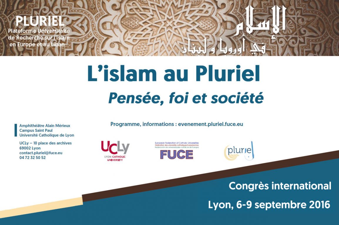 International Congress: “Islam in Plural. Thought, Faith and Society.”