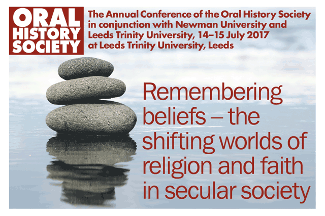 Remembering Beliefs – The Shifting Worlds of Religion and Faith in Secular Society