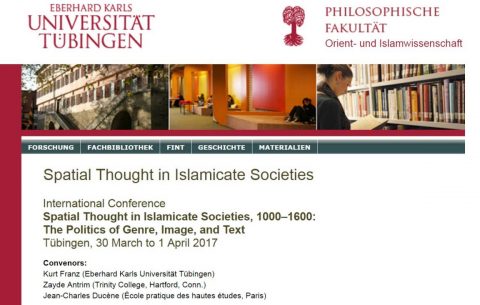 Spatial Thought in Islamicate Societies