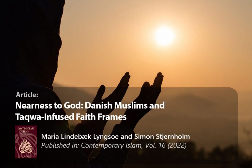 Nearness to God Danish Muslims and Taqwa
