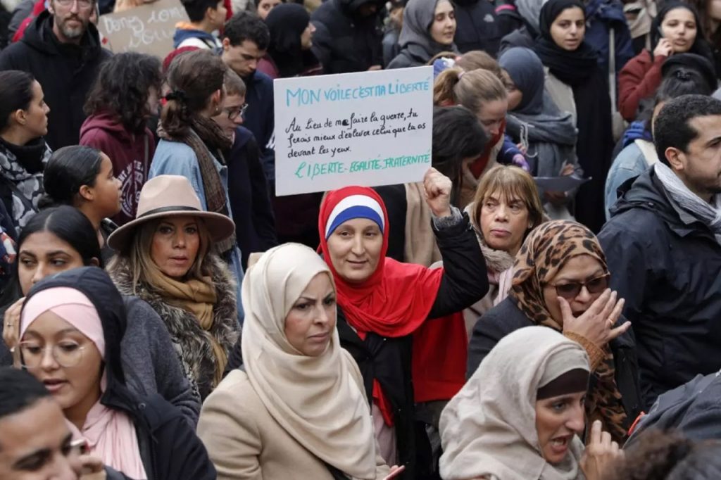 French policies banning Hijabs and Abayas draw outrage at home and abroad