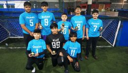 Mosque pupils compete in football tournament, raise funds for Gaza