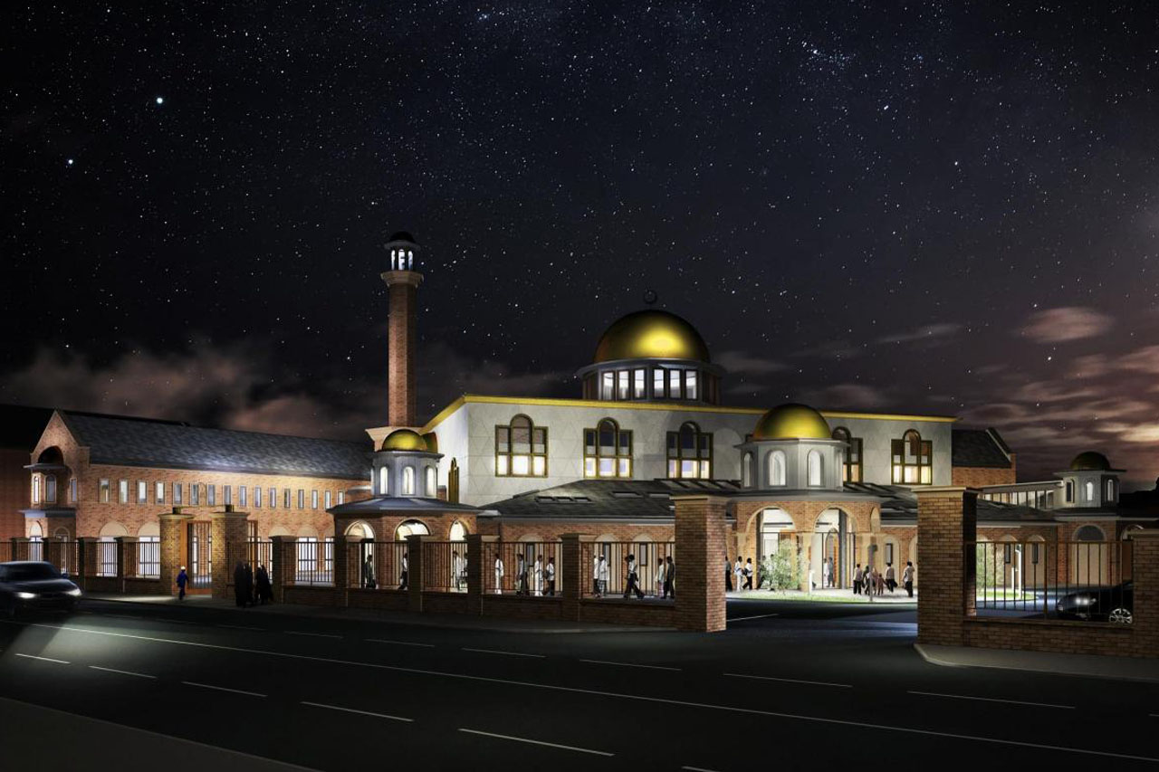 Stunning pictures of new Blackburn mosque