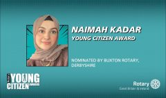 Muslim woman named Buxton Young Citizen of the Year