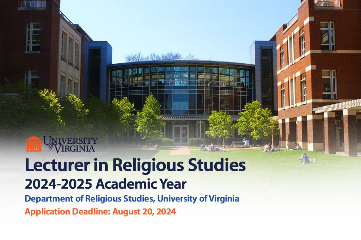 Lecturer in Religious Studies (2024-2025 Academic Year)