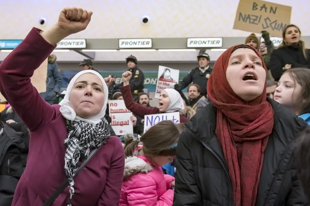 Muslim women are having their hijabs torn off by police all over America