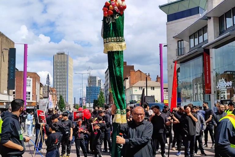 Leicester Shia Muslims emphasize values inspired by Imam Hussain movement