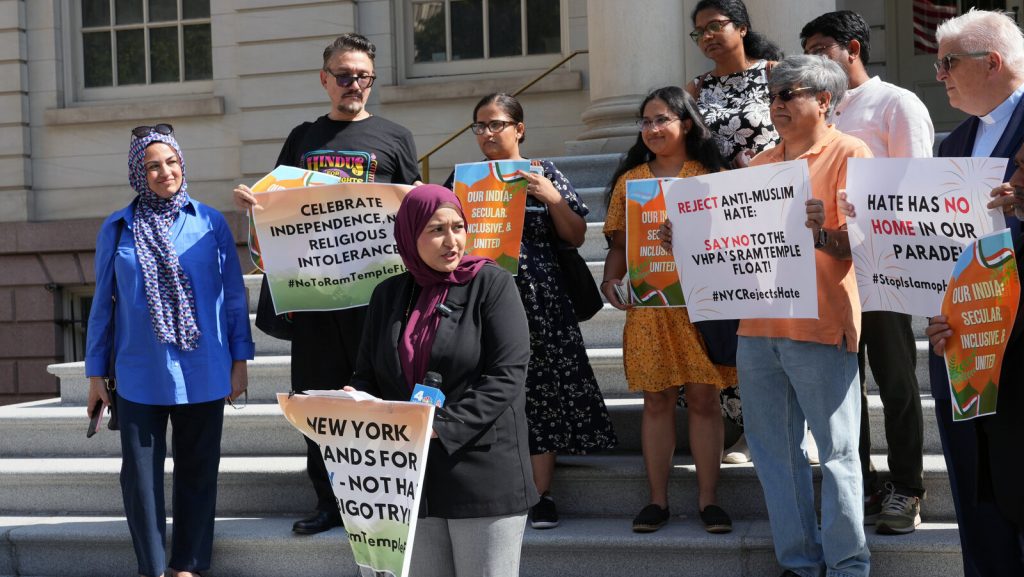 Float in NYC's India Day Parade is anti-Muslim and should be removed, opponents say