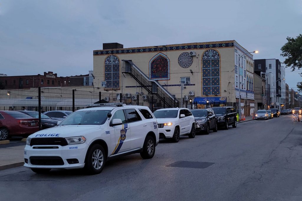 Man killed execution style in hail of gunfire outside Philadelphia mosque; no arrests