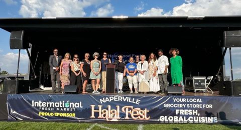 The largest Halal food festival ever held in Naperville broke numerous