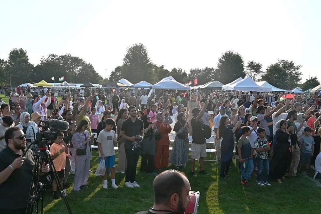 An estimated fifteen thousand individuals attended the 2nd Halal Fest, on Aug 3, 2024 at Frontier Park in Naperville.