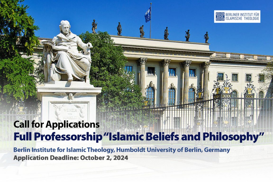 Full Professorship "Islamic Beliefs and Philosophy"