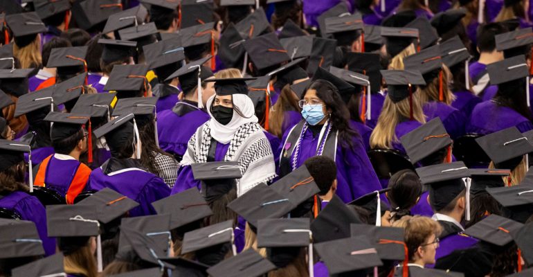 Northwestern medical school scrapes images of Arab students in keffiyehs