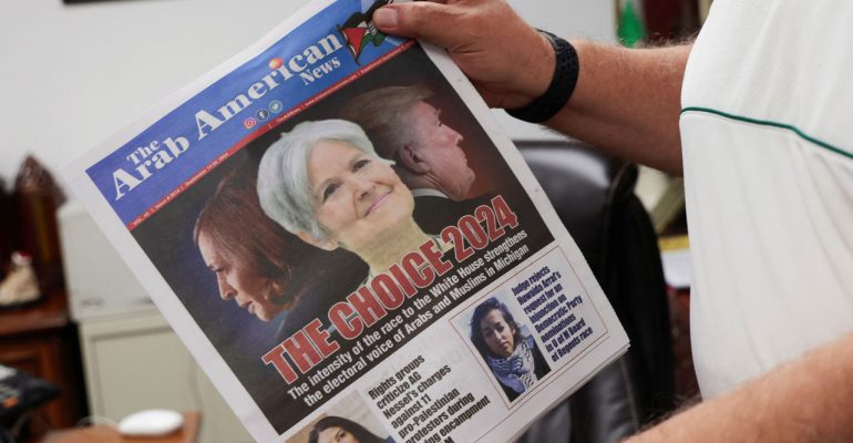 Some Muslim Americans moving to Jill Stein in potential blow to Kamala Harris