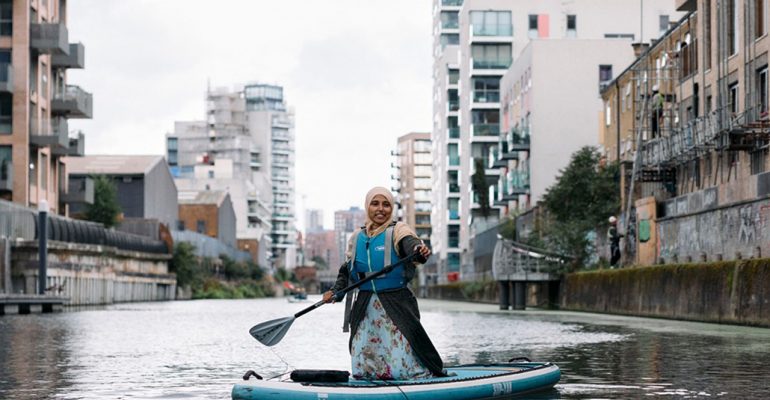 Muslim Women in East London Break Stereotypes in Water Sports