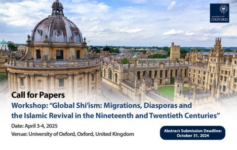 Global Shi’ism: Migrations, Diasporas and the Islamic Revival in the Nineteenth and Twentieth Centuries