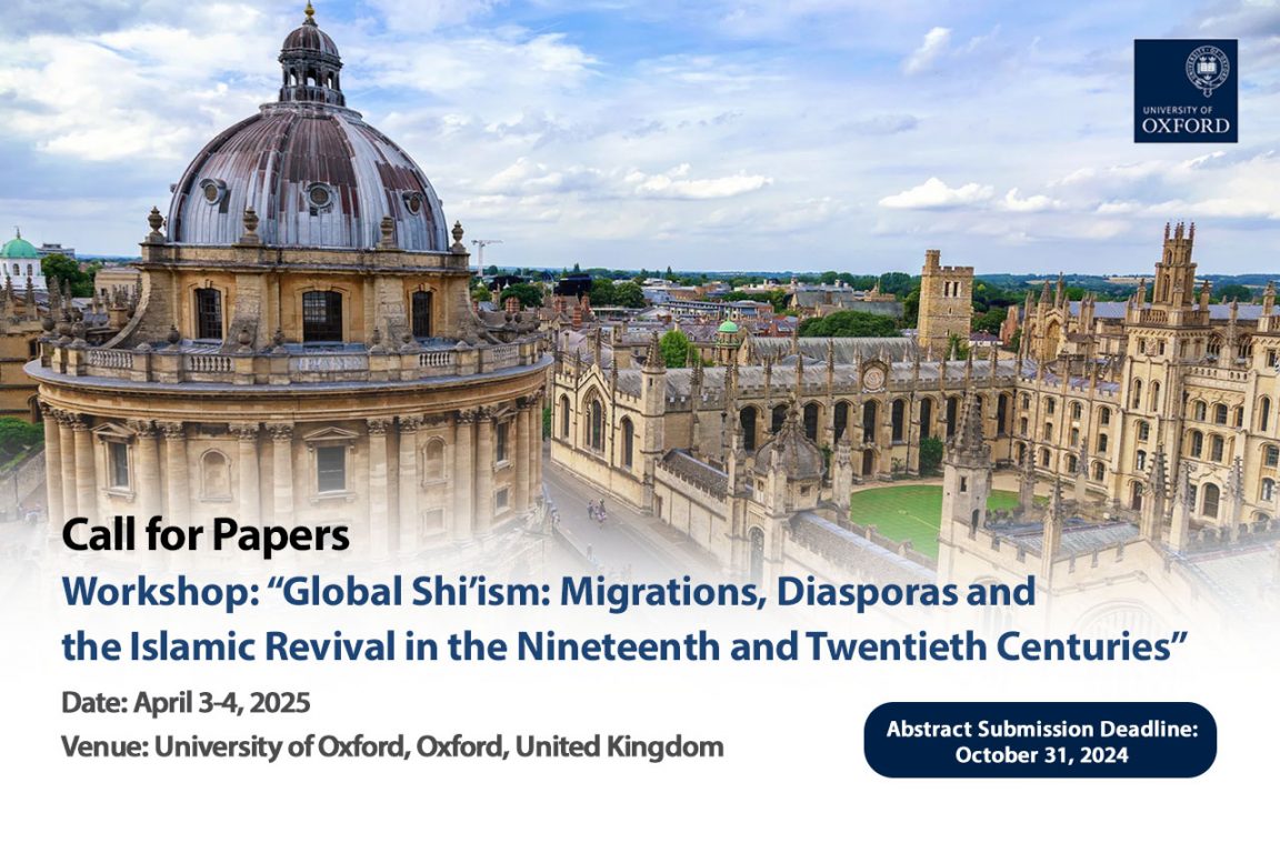 Global Shi’ism: Migrations, Diasporas and the Islamic Revival in the Nineteenth and Twentieth Centuries