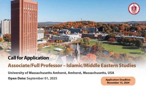 Associate/Full Professor – Islamic/Middle Eastern Studies