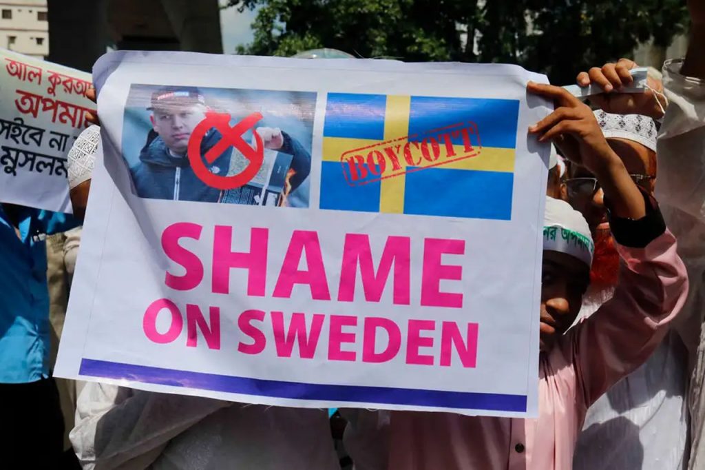 Far-right activist convicted in Sweden of hate speech against Muslims