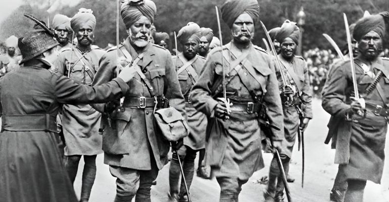 Push for black and Asian soldiers’ input in world wars to be taught in UK schools