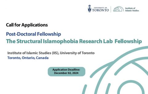 The Structural Islamophobia Research Lab (SIRL) Fellowship