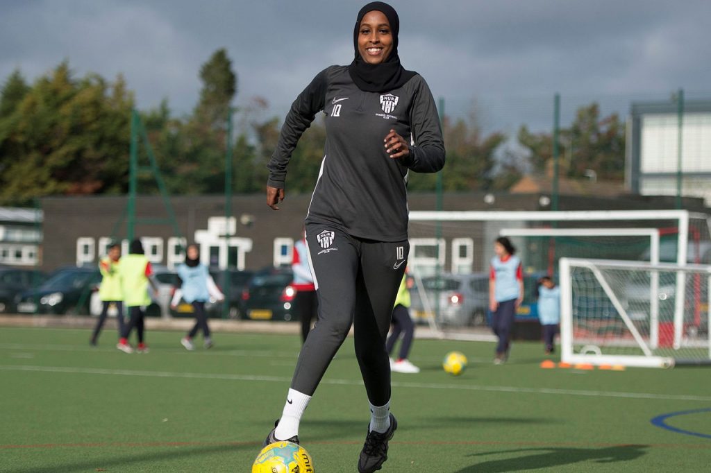 Women’s football league in London ‘bans’ Somali Muslim player over clothing